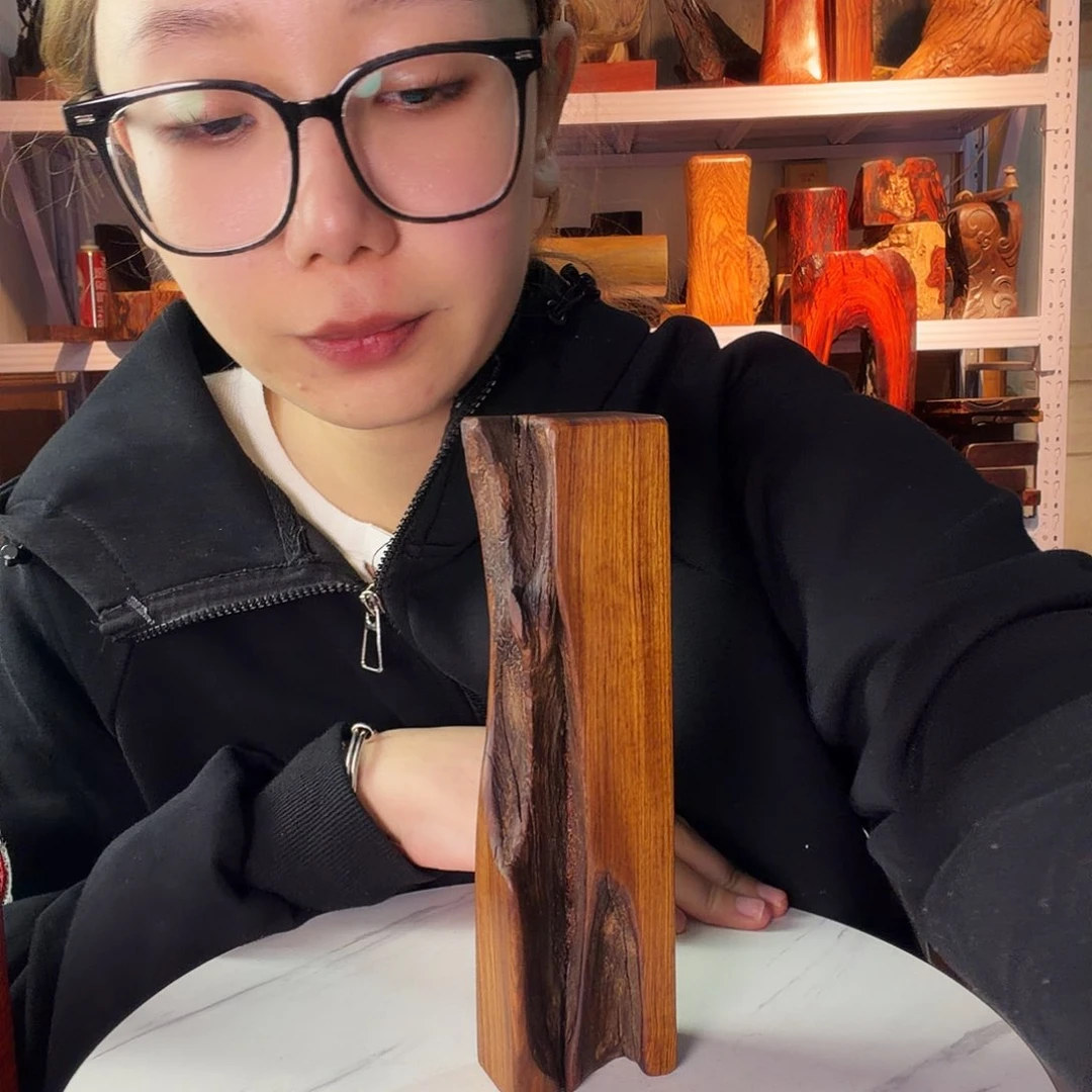 紫檀木类端景台花*墨