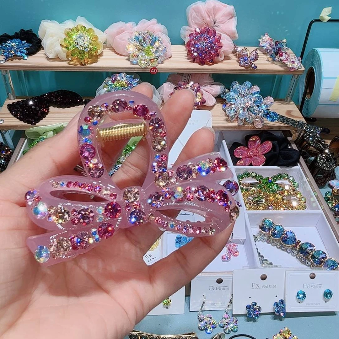 超***己布艺铁合金耳钉的
