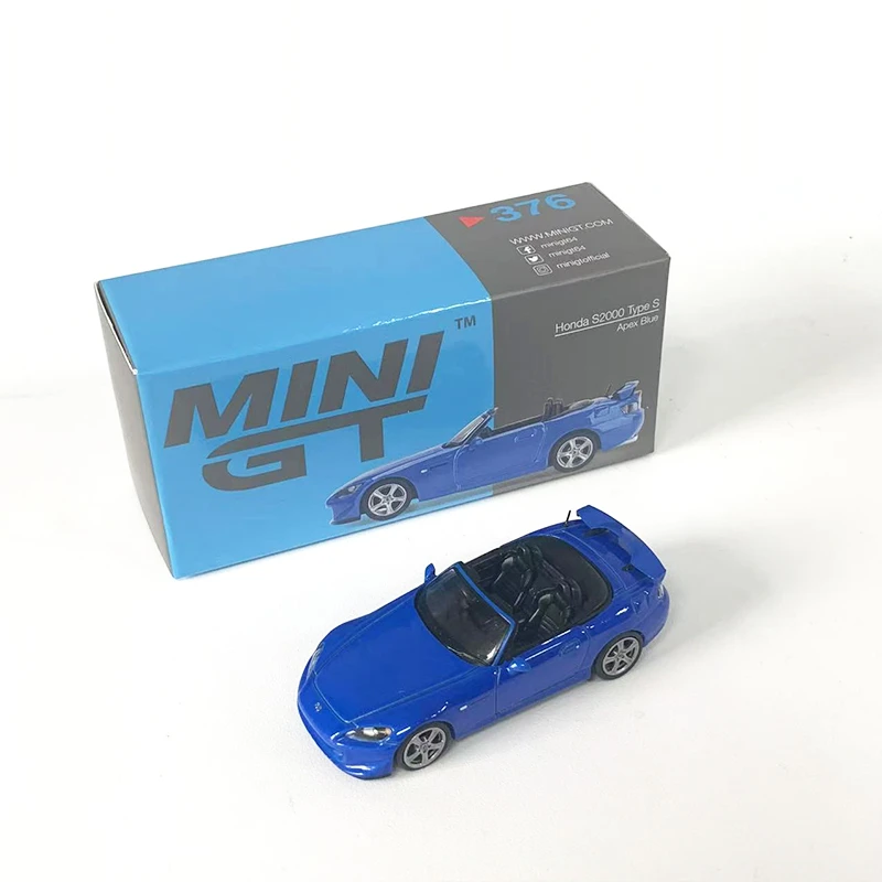 MINIGT 1:64 本田 Honda S2000 AP2 仿真合金汽车模型 #376右肽