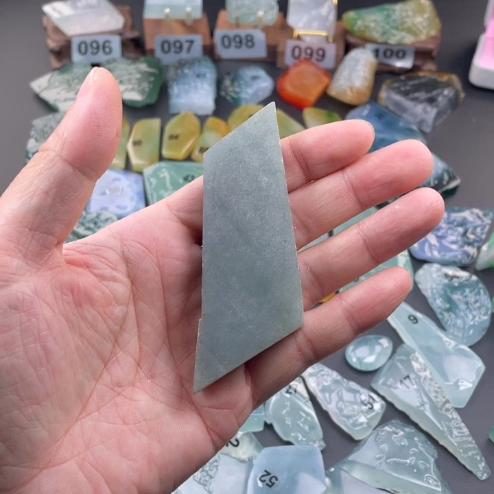 定制翡翠未镶嵌毛*亮