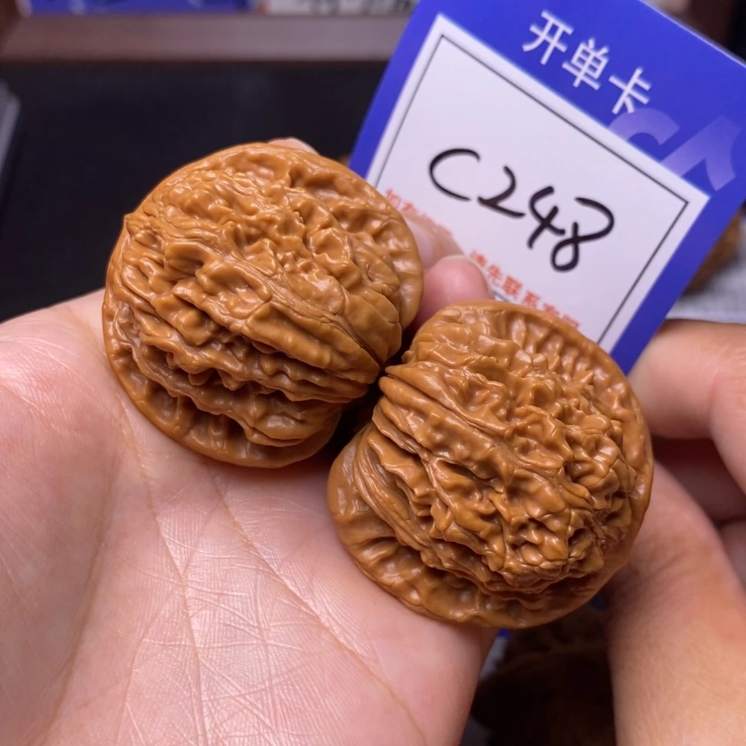 文玩核桃把件40四座楼c248