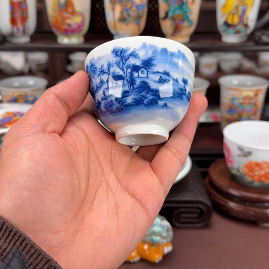 杯景德镇陶瓷艺术家作品欣赏
