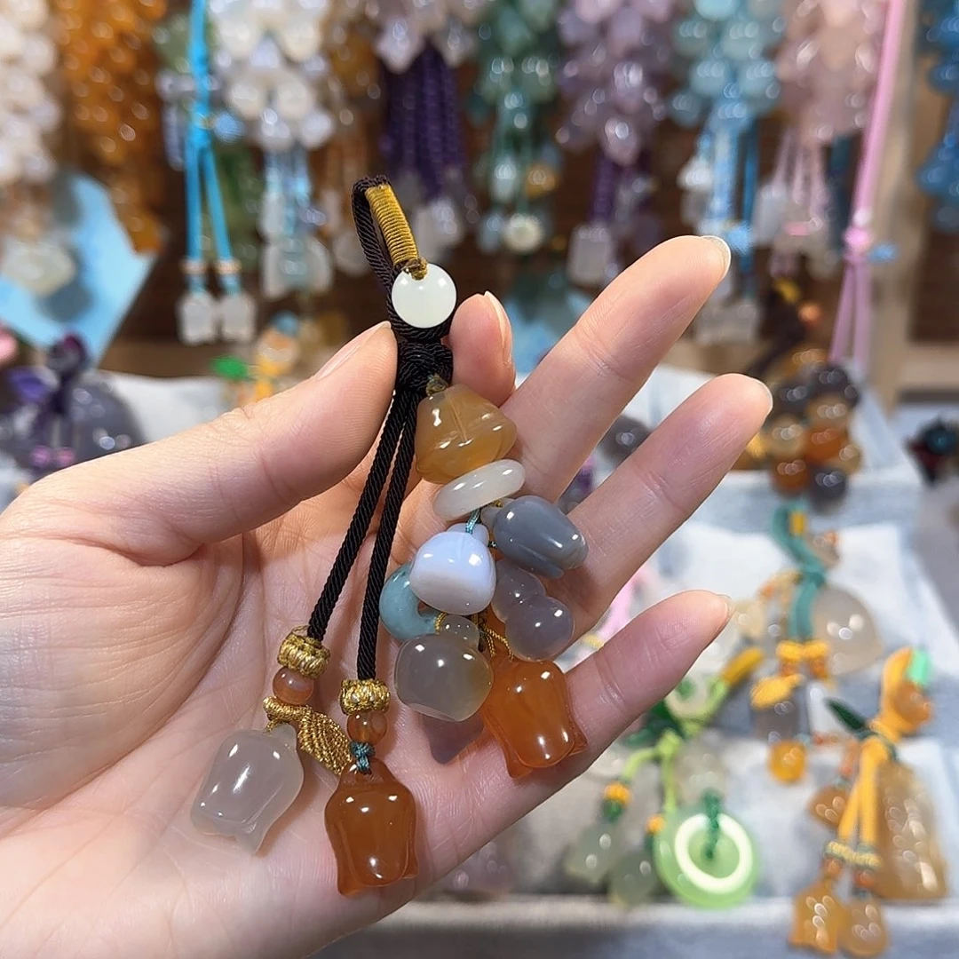 玛瑙/玉髓挂件福利款未镶嵌