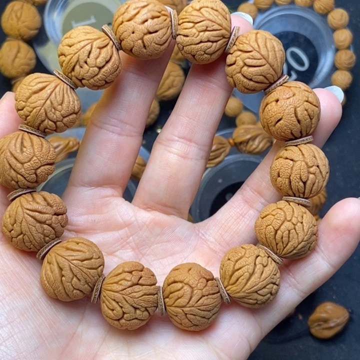 吊坠桃核秦岭龙纹桃核19