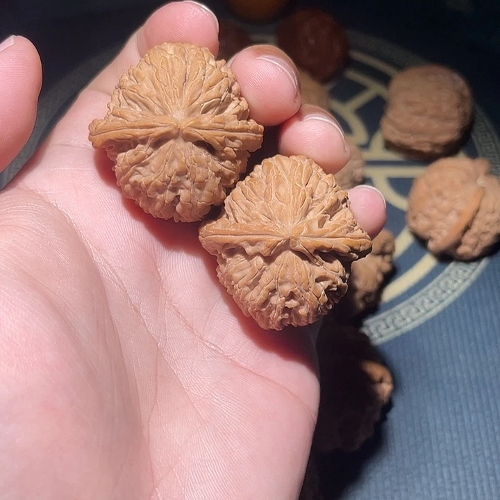 文玩核桃吊坠37➕尺寸白狮子