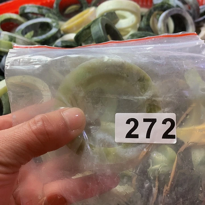 蛇纹石玉原未镶嵌C***7