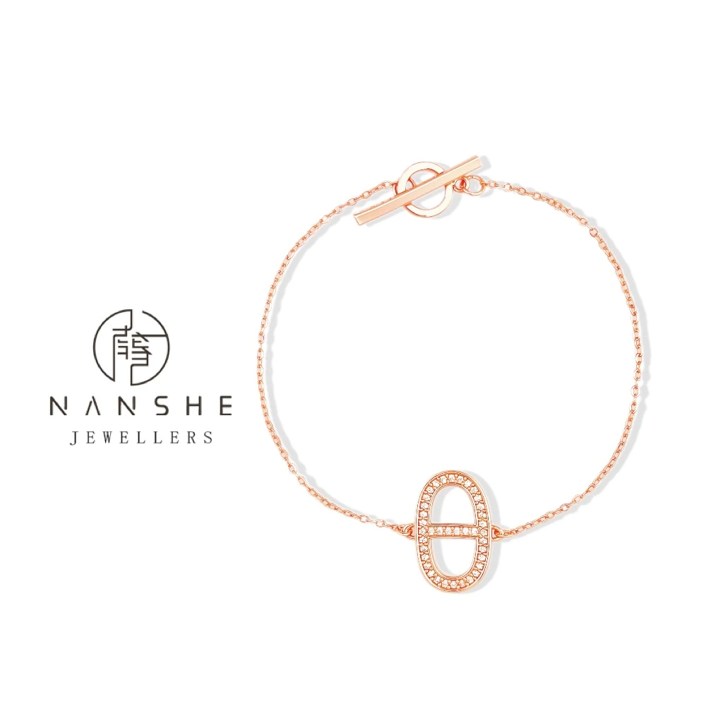 NANSHE/南奢  猪鼻子手链时尚百搭气质 BL256