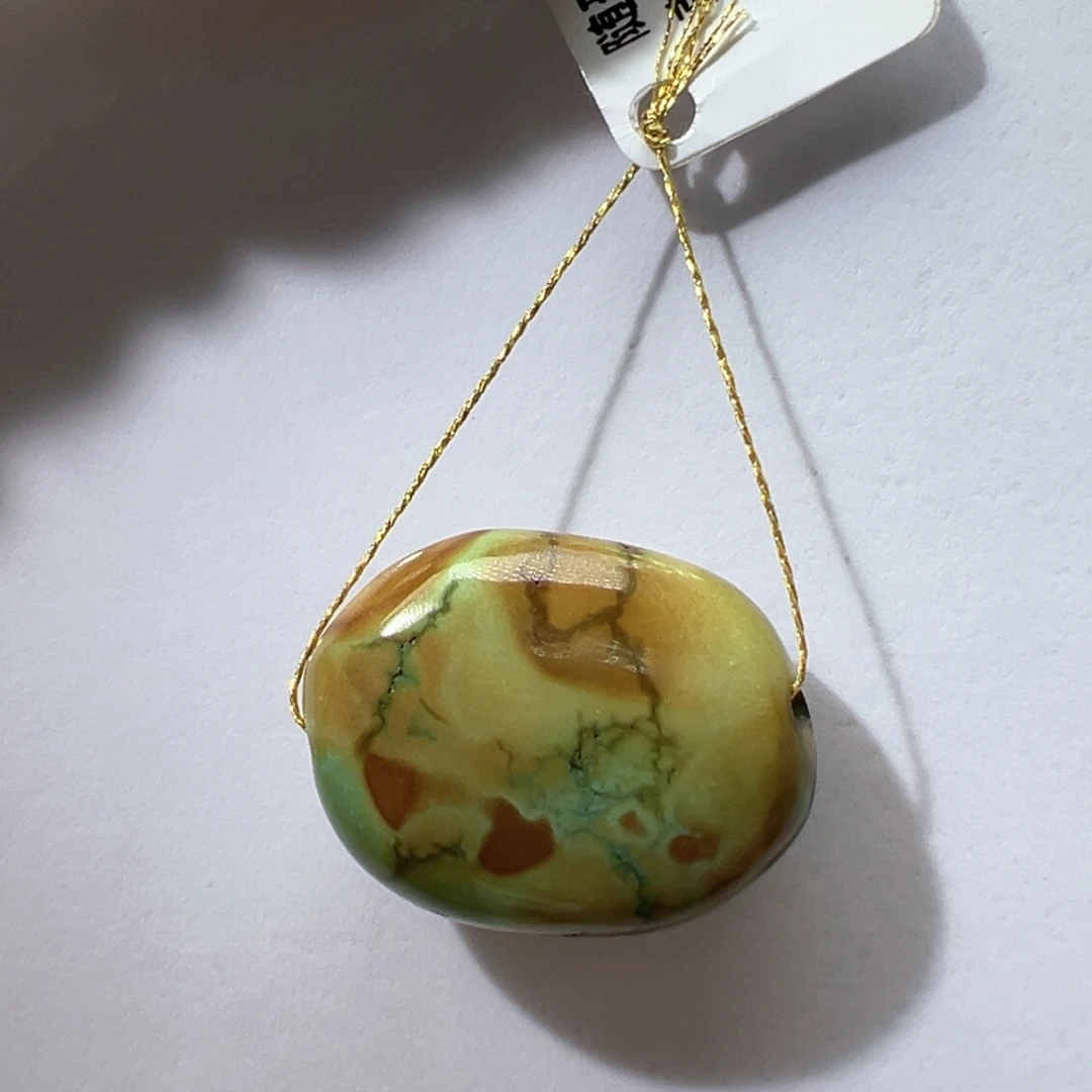 绿松石未镶嵌挂件