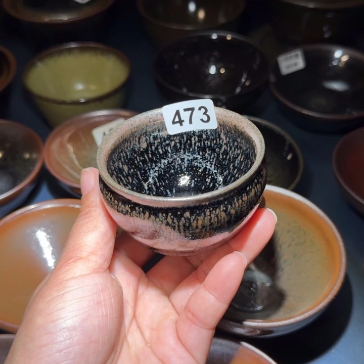 小雨茶盏手工柴烧