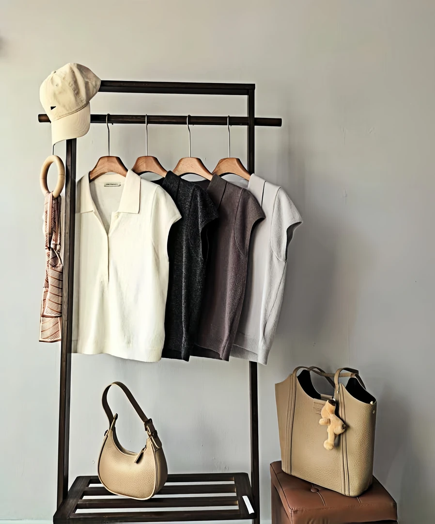 【DD】法式polo领气质百搭设计感通勤独特别致漂亮法实衫#1665