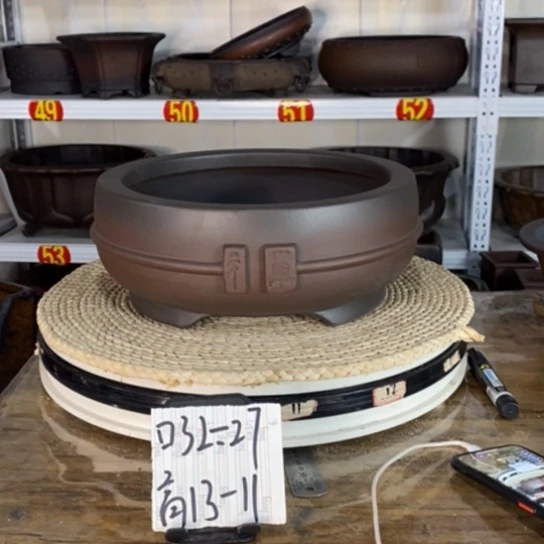 紫砂花盆宜兴紫砂花盆产地直销