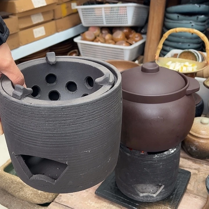 紫砂宜兴紫砂粗陶茶具64