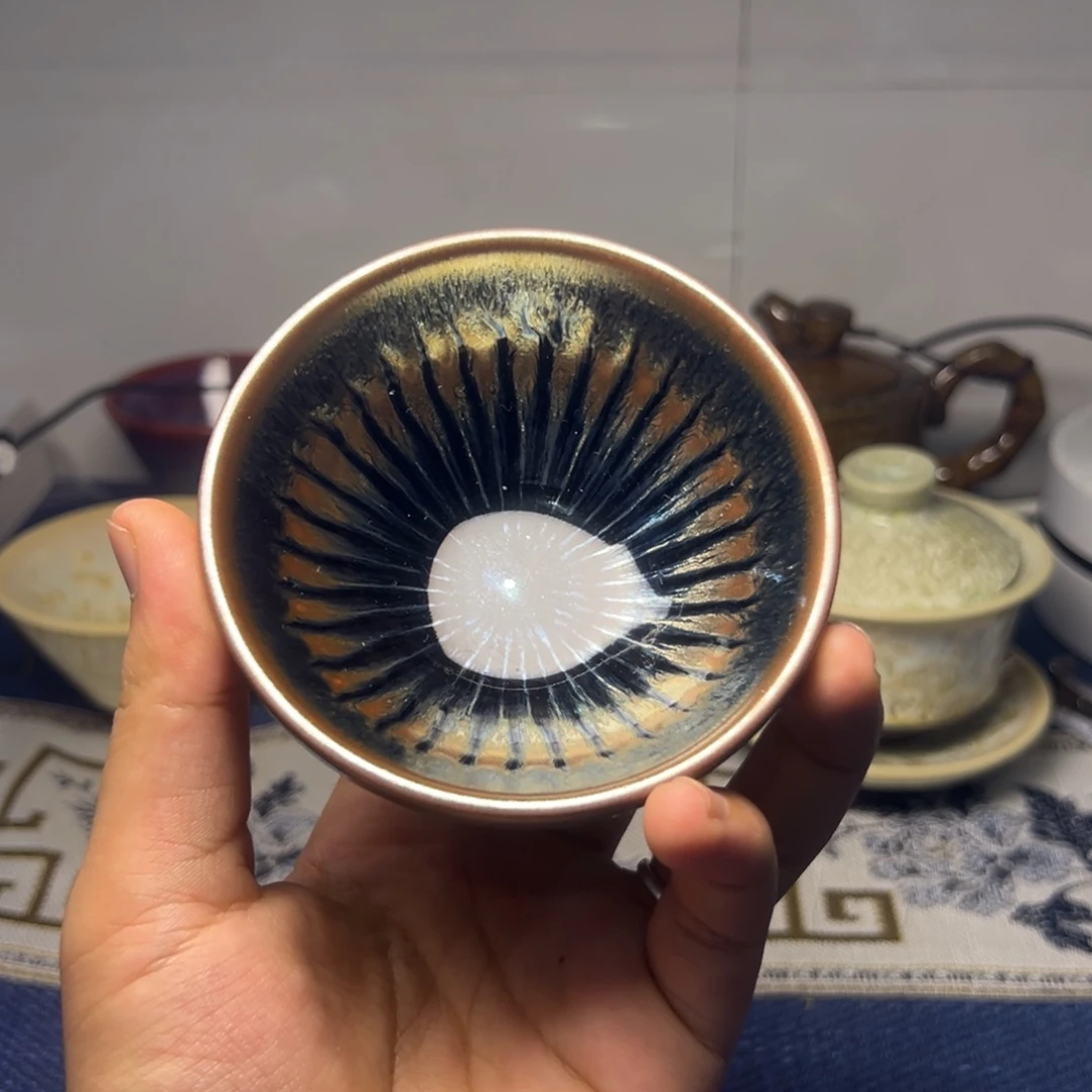 建阳建盏喝茶主人杯