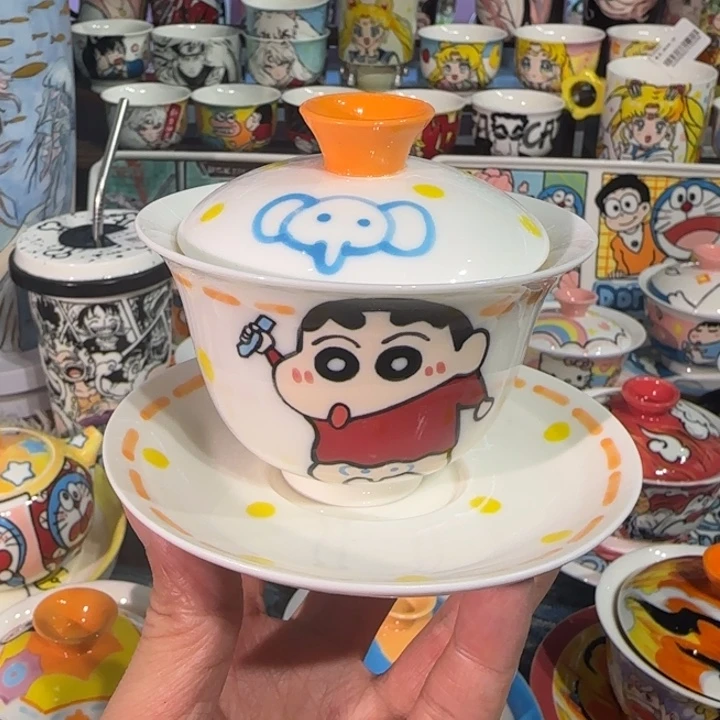哇，都是纯手工手绘釉下彩陶瓷
