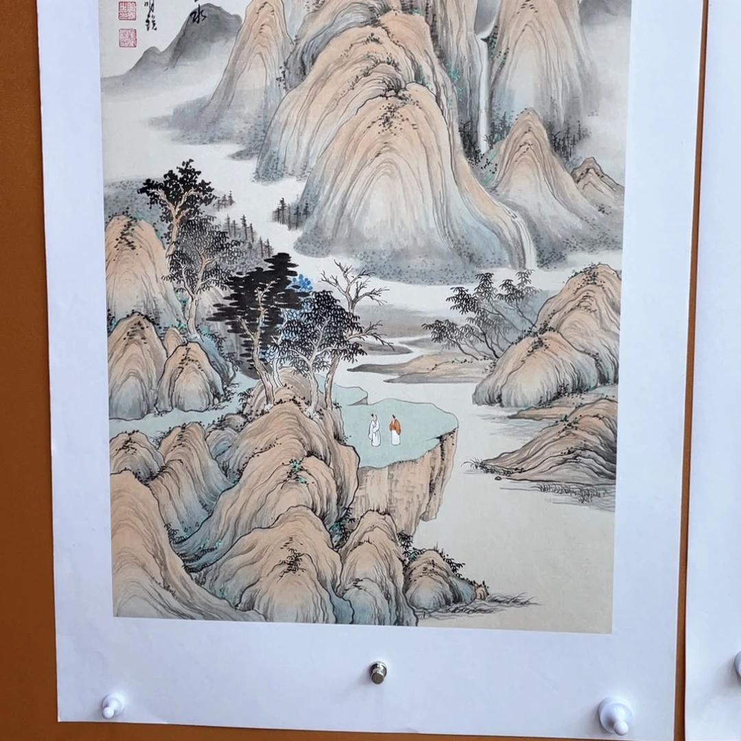 国画明锐老师作品欣赏