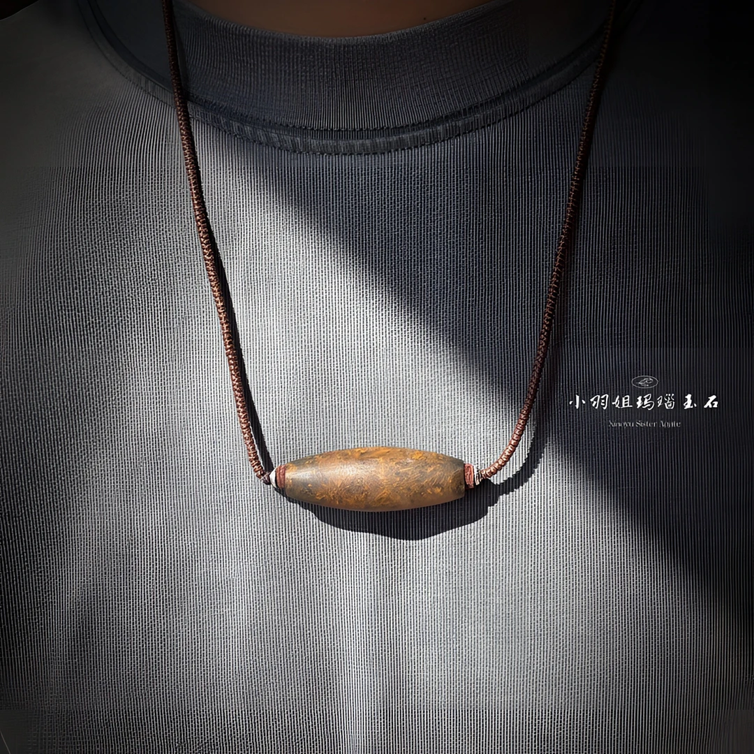 天然哑光玛瑙五谷丰登玛瑙锁骨链 尺寸 46*16.8