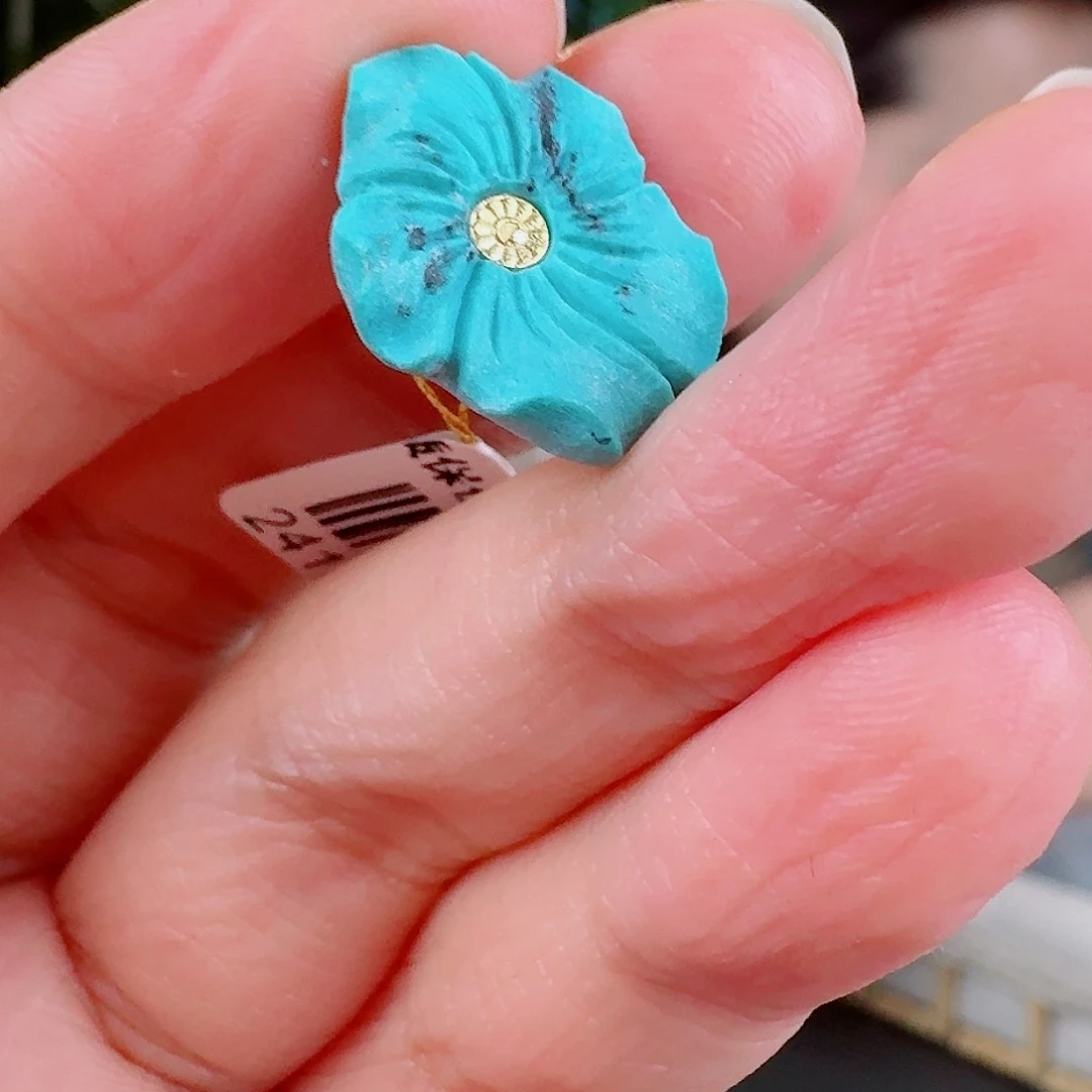 绿松石珠宝奇石未镶嵌