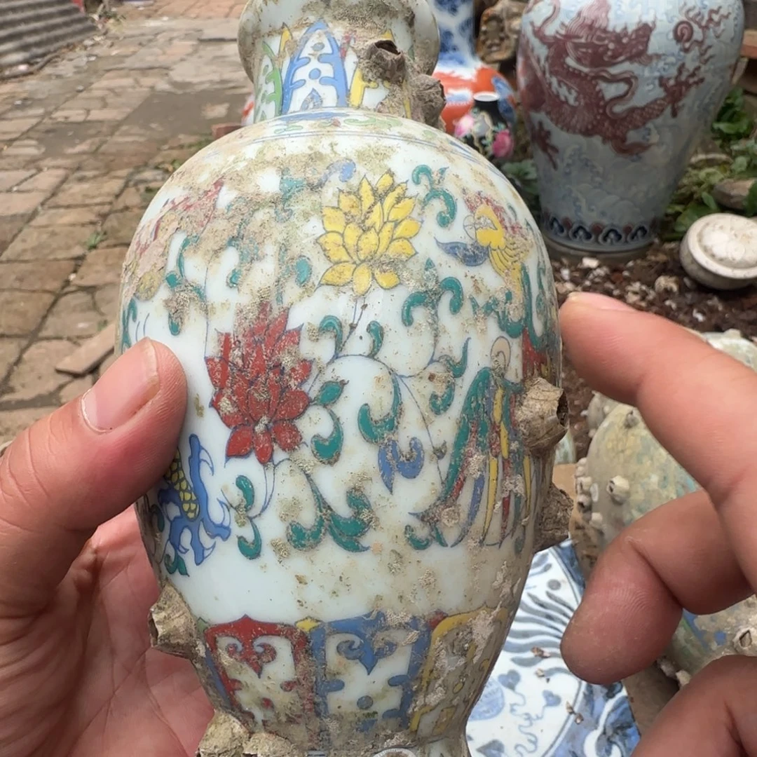 新***心摆件陶瓷器工艺美术作品