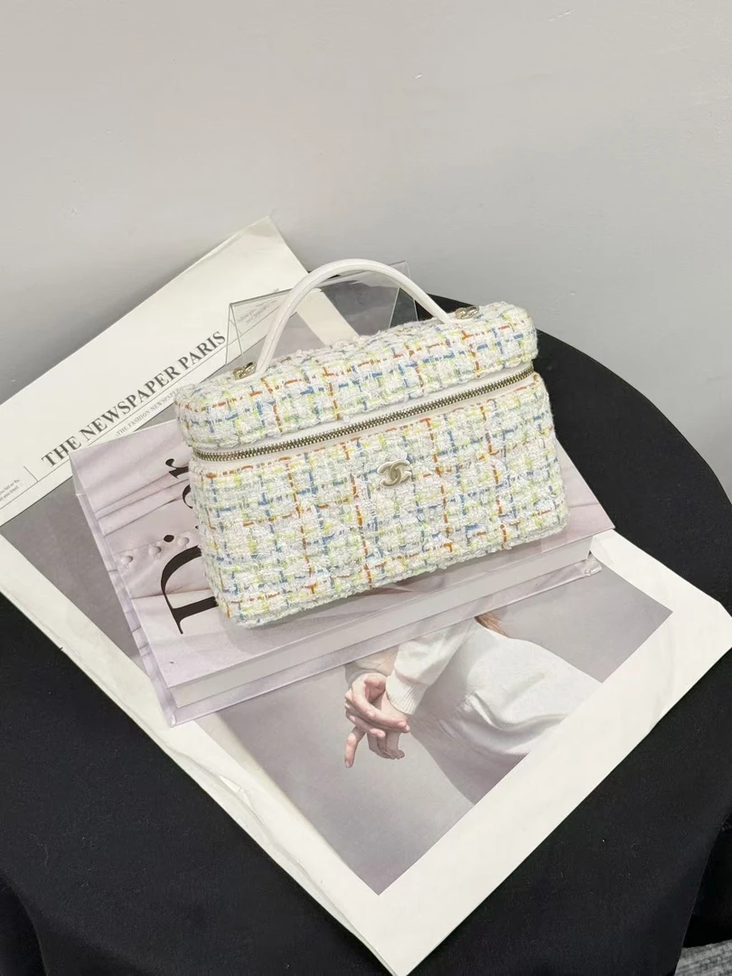 全新未使用 Chanel/香奈儿 25C LP饭盒粗花呢 大全套 3月