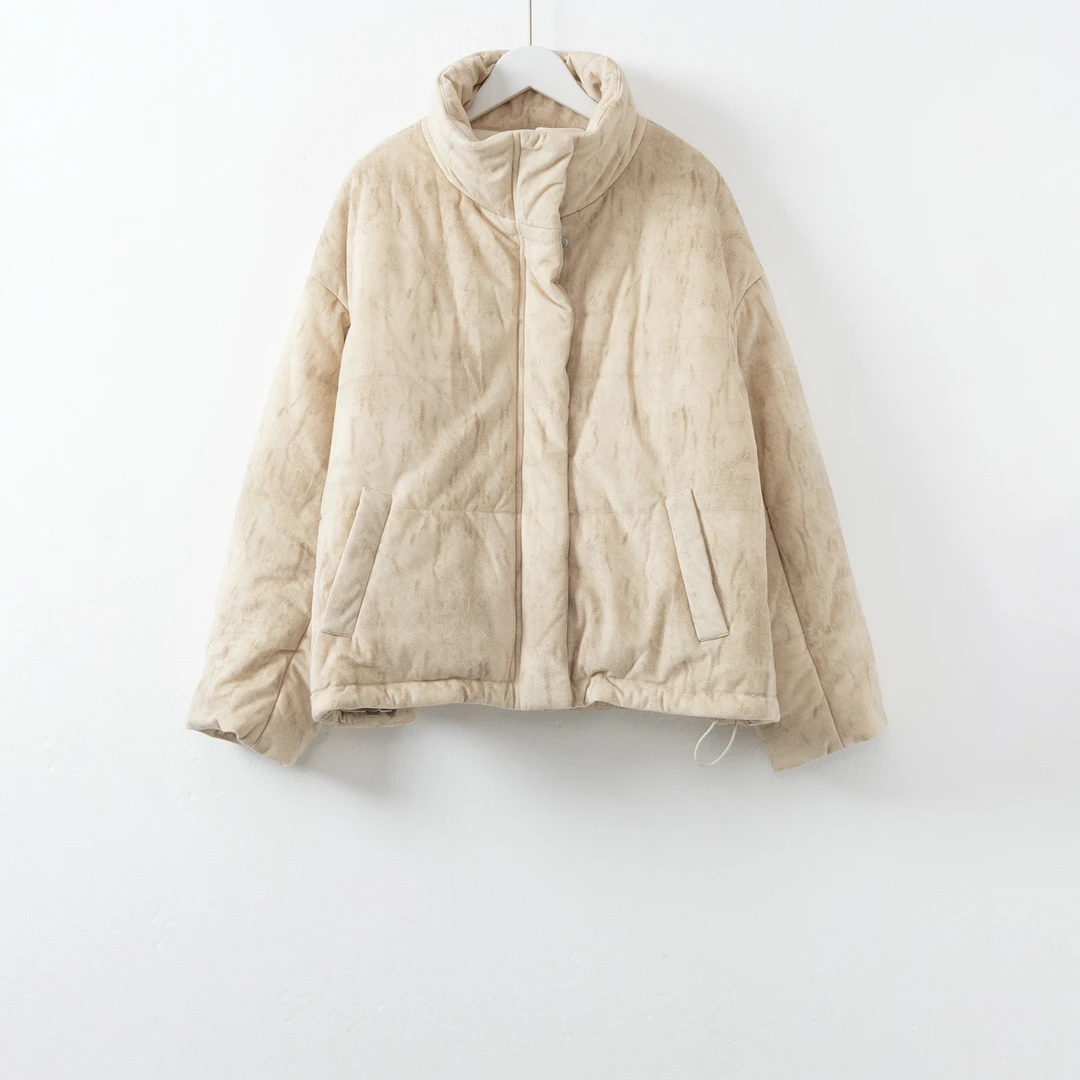 几里与麻 棉外套孤品 G9012131