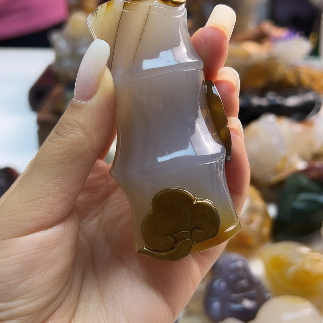 玛瑙/玉髓未镶嵌颈饰