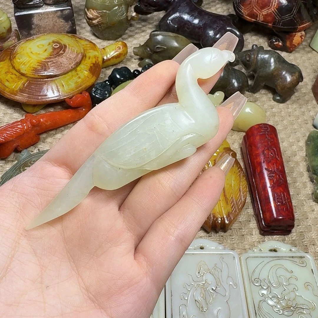 白玉菩提吊坠挂件