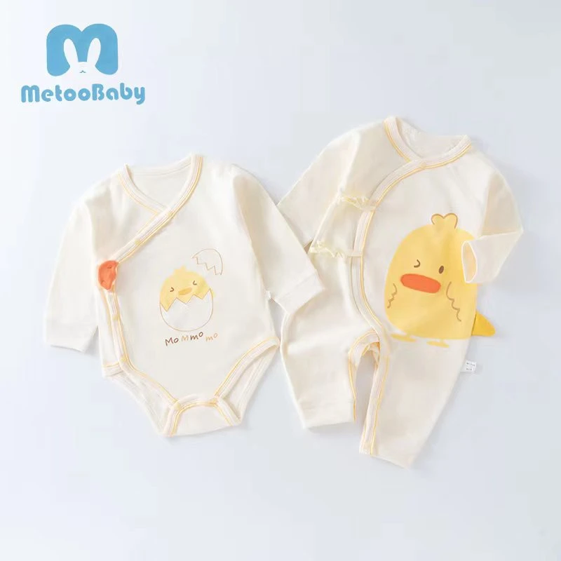 新生儿宝宝四季春秋纯棉包屁衣长袖包屁衣纯棉连体衣爬服贴身必备