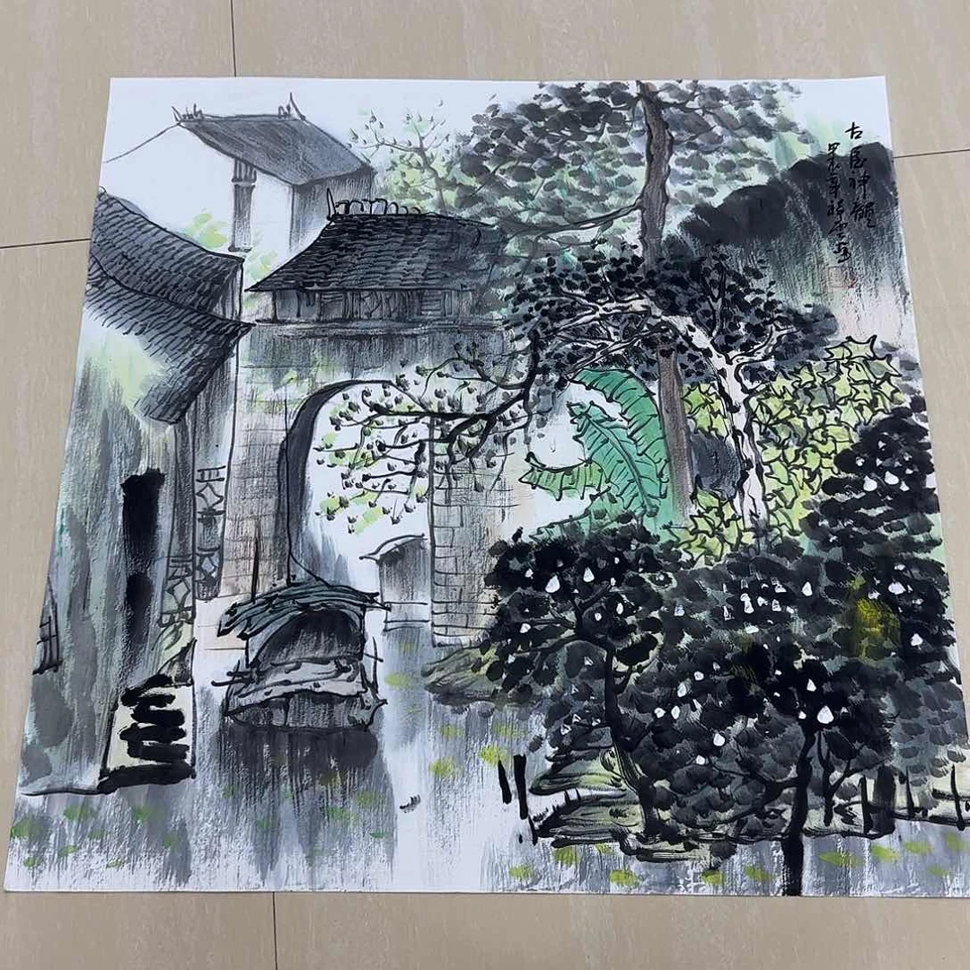 国画国画作品集一个由f