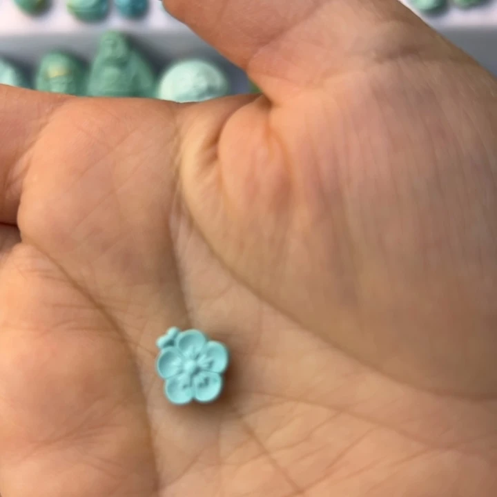 绿松石合金颈饰k****n原矿绿松石