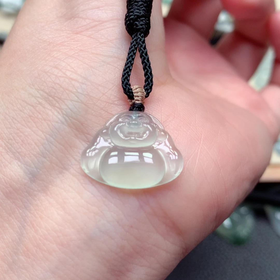 颈饰未镶嵌翡翠佛公