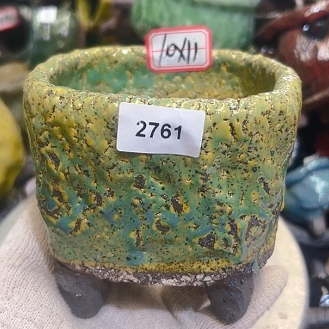 粗陶花盆手工花盆