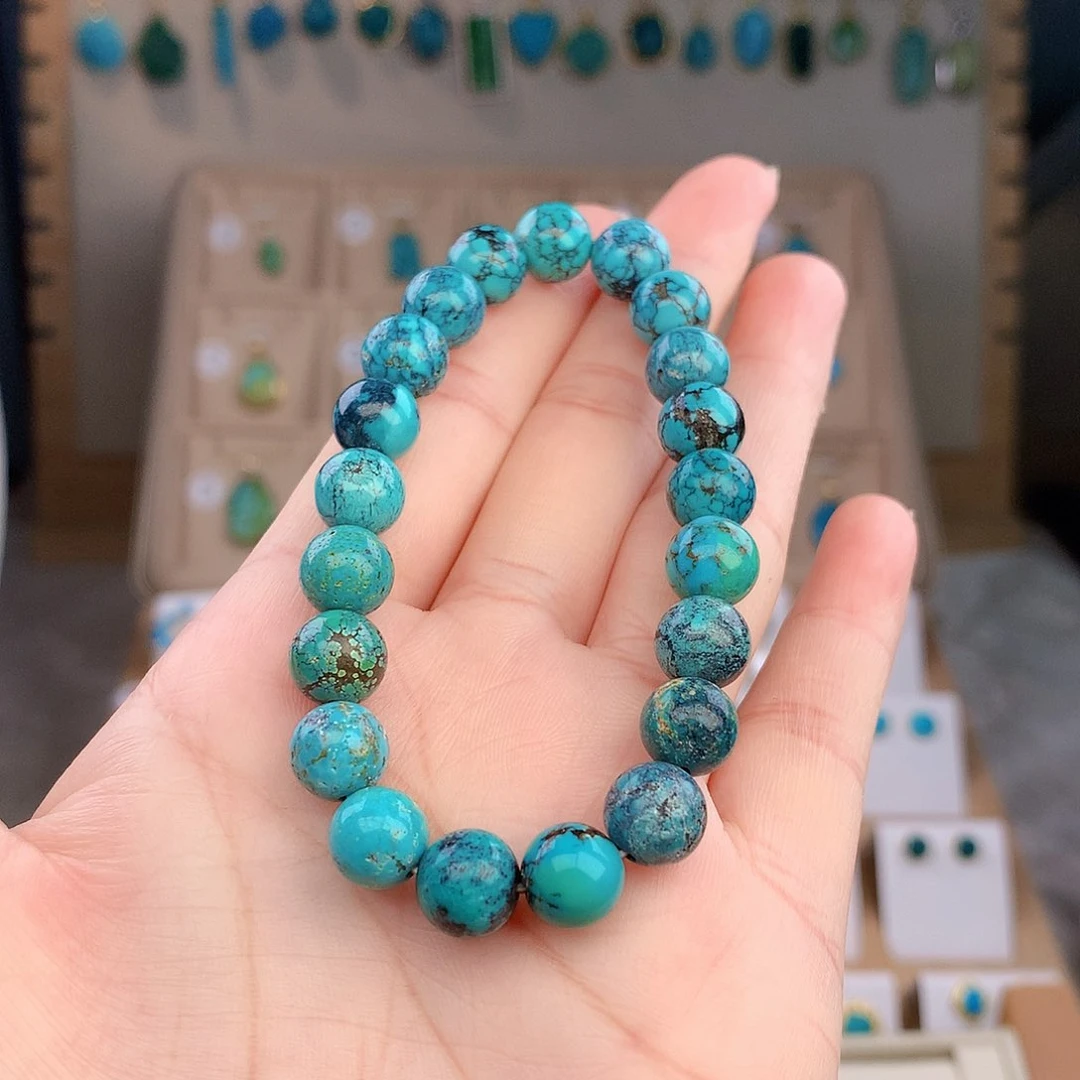 绿松石未镶嵌颈饰