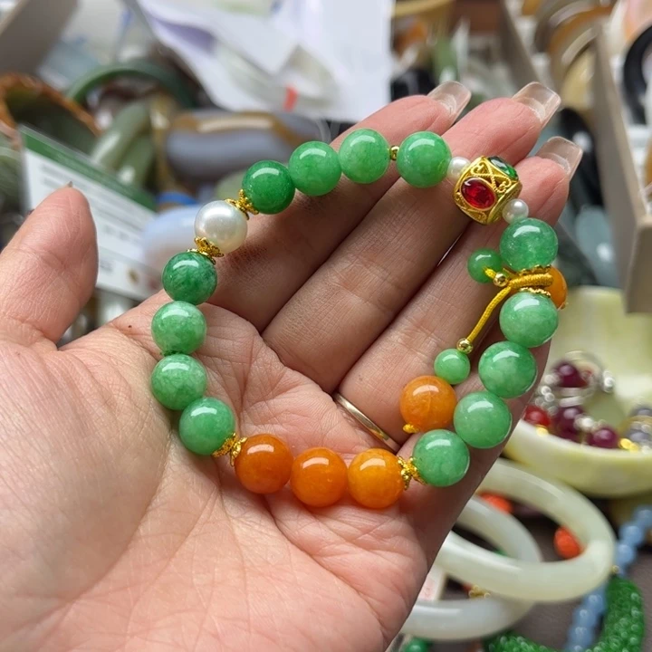 石英质玉手链未镶嵌