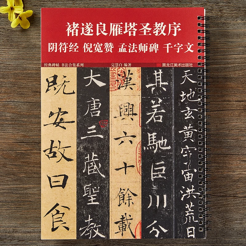 褚遂良雁塔圣教序大字阴符经倪宽赞孟法师碑楷书千字文毛笔字帖