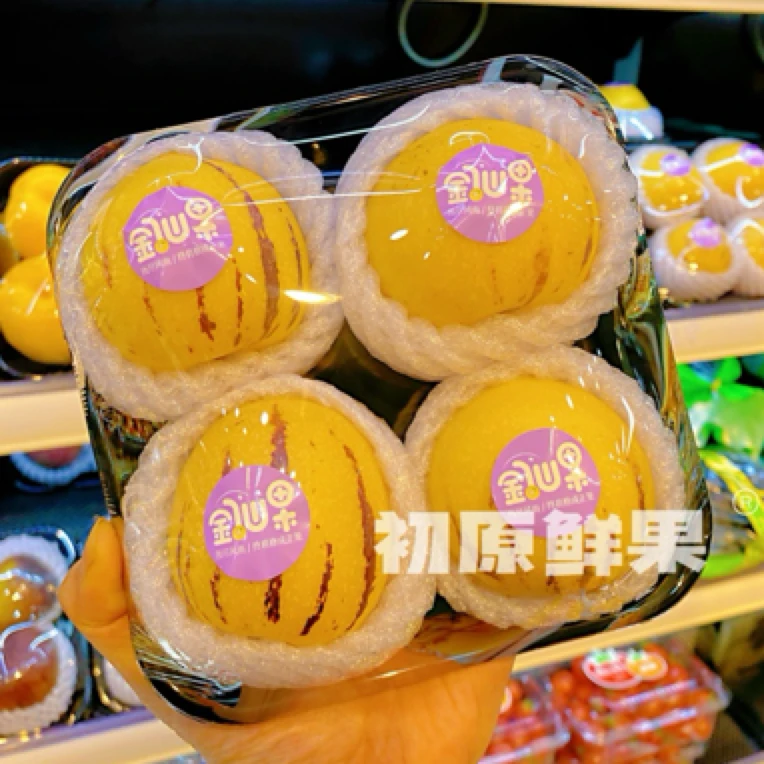 果切树上熟人参果大果（4颗）切盒备注