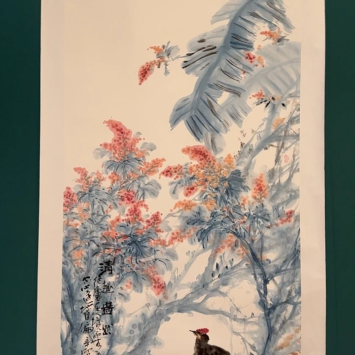 国画恽老师作品画作画作