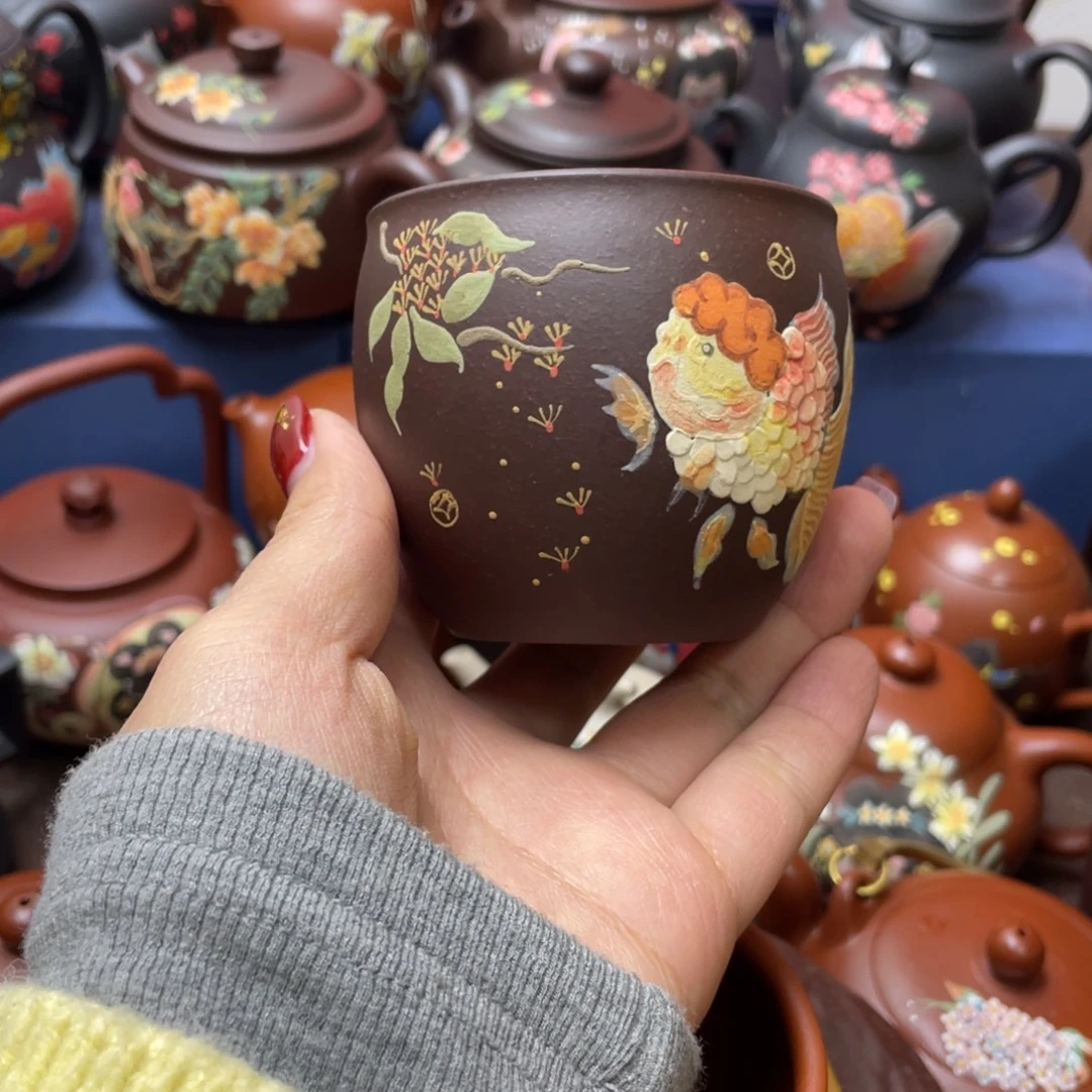 茶杯紫砂紫砂主人杯170cc