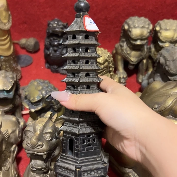 黄铜摆件，文房工艺品摆件