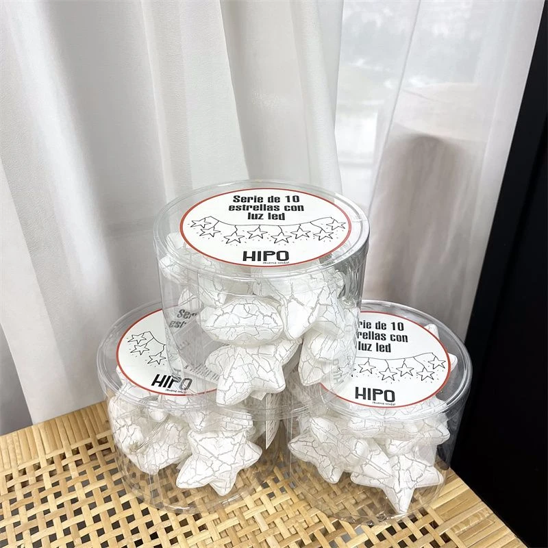 清2月25号一42号 发3盒！盒装超好看五角星串灯装饰灯