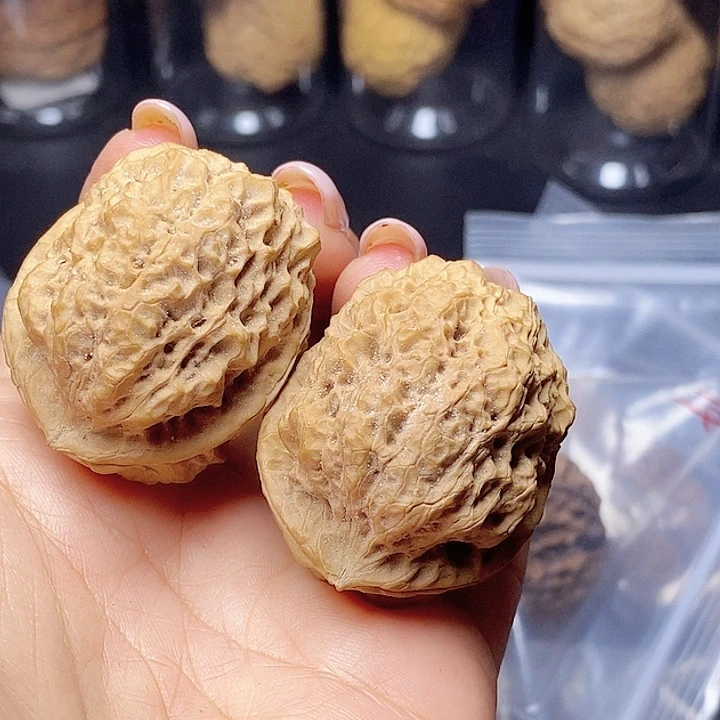 把件文玩核桃Y50-38mm微磕