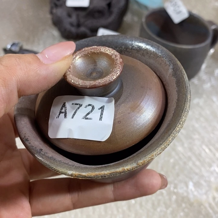 柴烧裸烧纯手工制作瑕疵不退不换