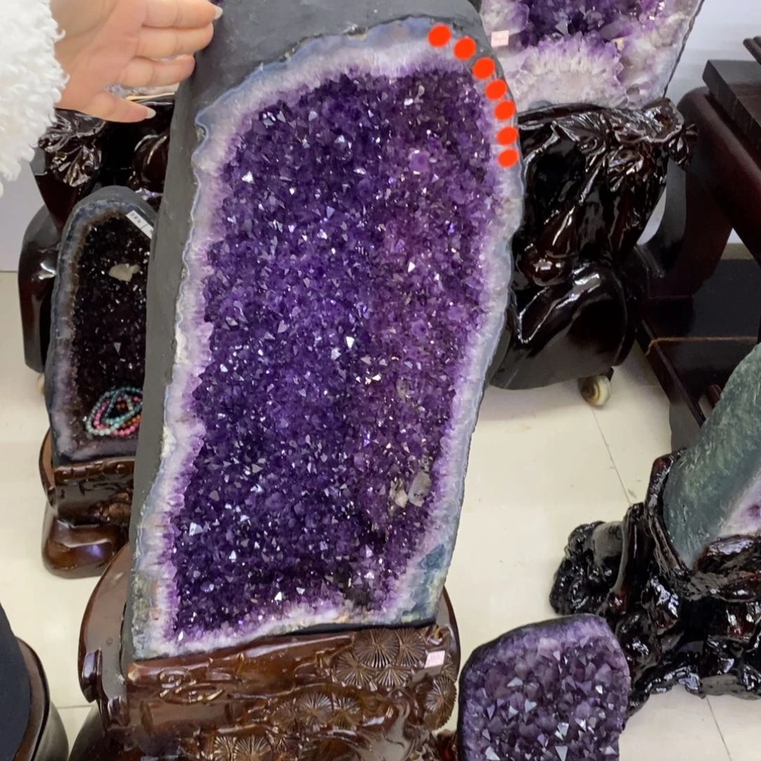 水晶摆件婷未镶嵌