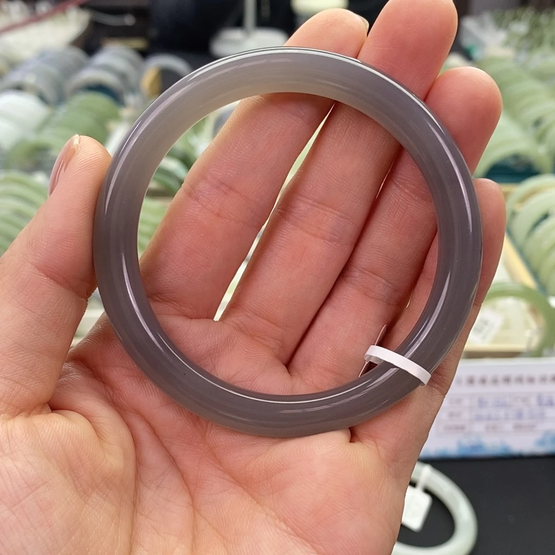 和田玉未镶嵌手镯5657