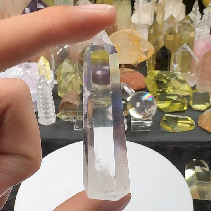 未镶嵌珠宝半成品水晶白水晶