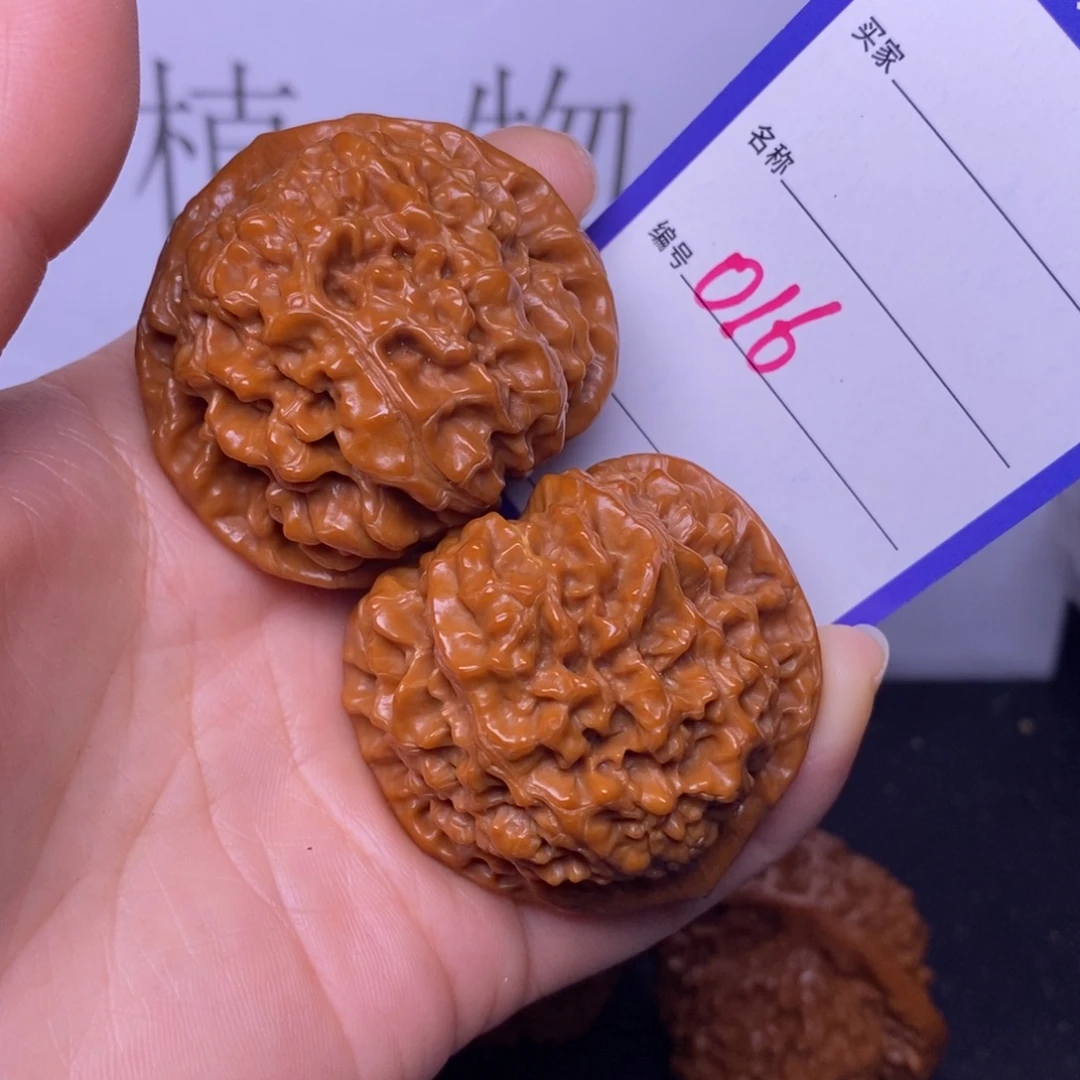 随****把件文玩核桃016/45官帽