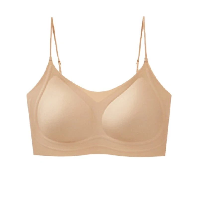 可可不加酱【粉底液内衣】橡皮擦内搭无钢圈果冻胶文胸上衣25A1T217