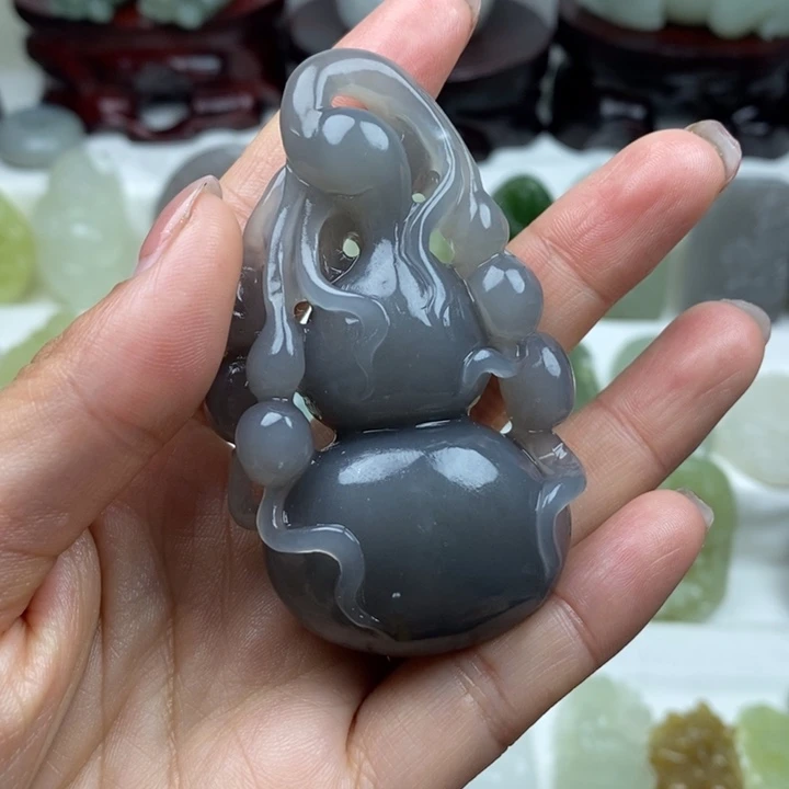 和田玉未镶嵌颈饰76