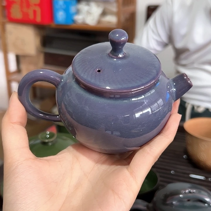 龙泉云间青瓷小米茶器