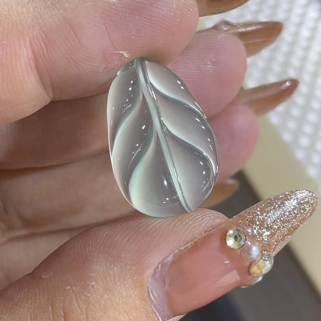 定制翡翠未镶嵌叶子