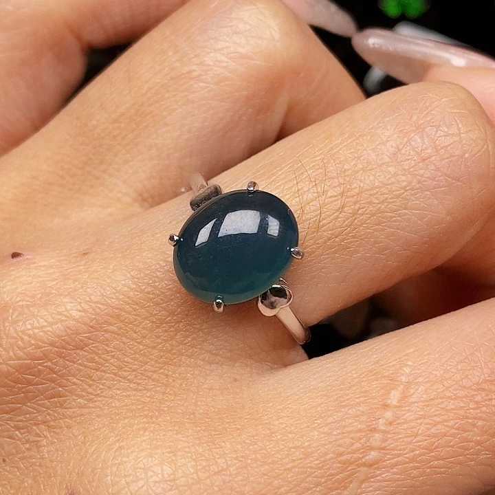 翡翠戒指未镶嵌戒指